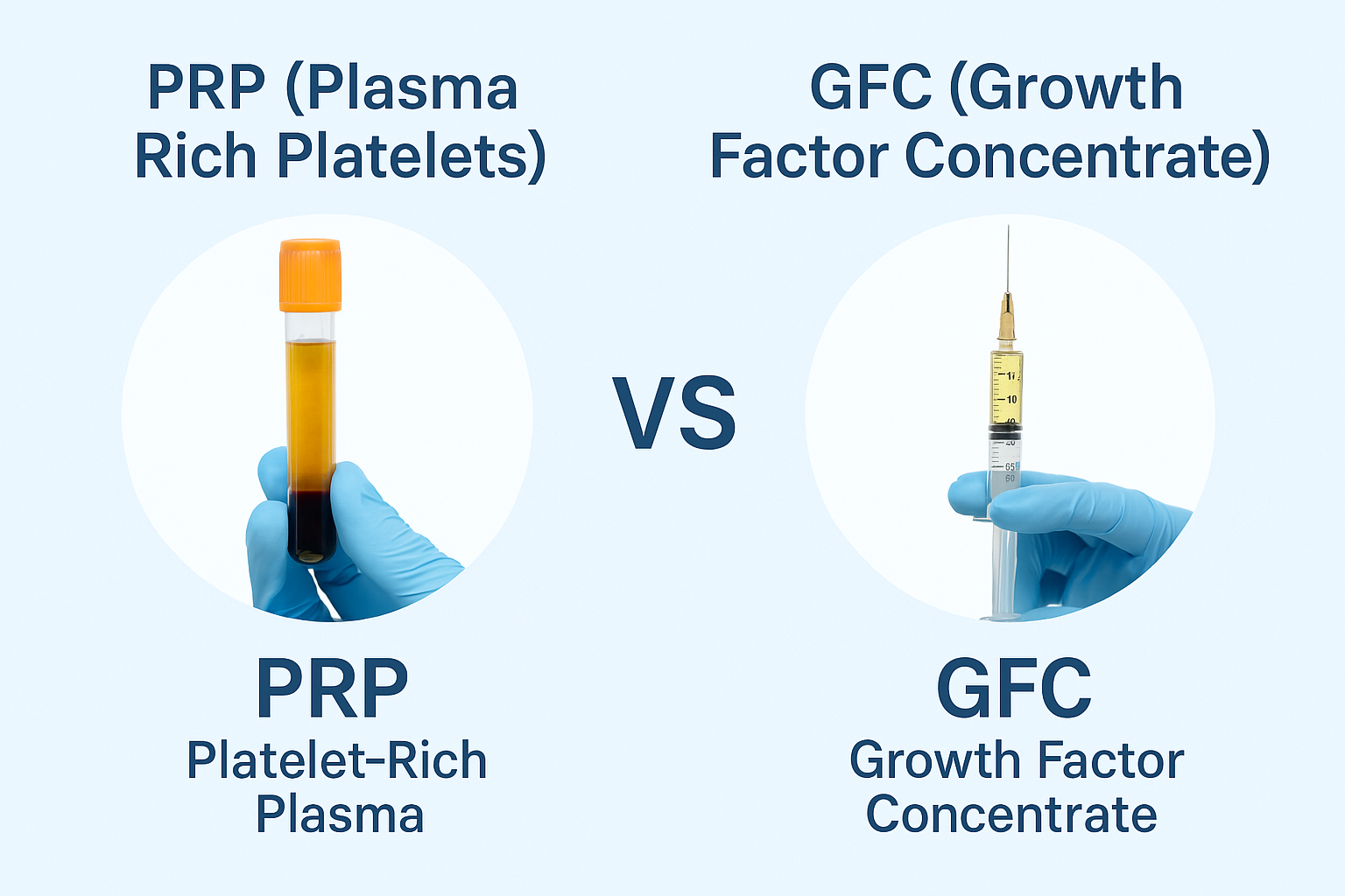 GFC vs PRP treatment in Mumbai